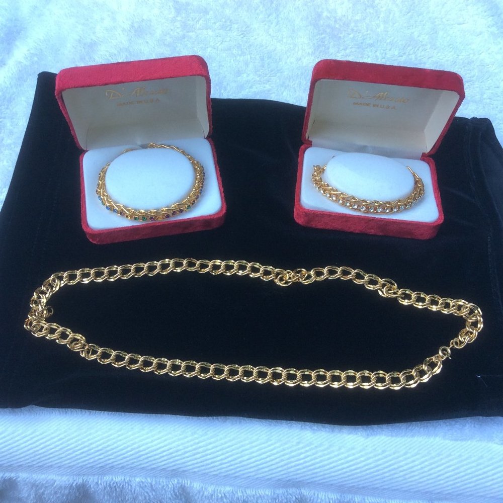 Chain and bracelets